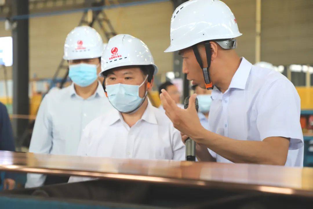 省人大常委會副主任劉南昌蒞臨新昌集團開展銅基新材料產業調研