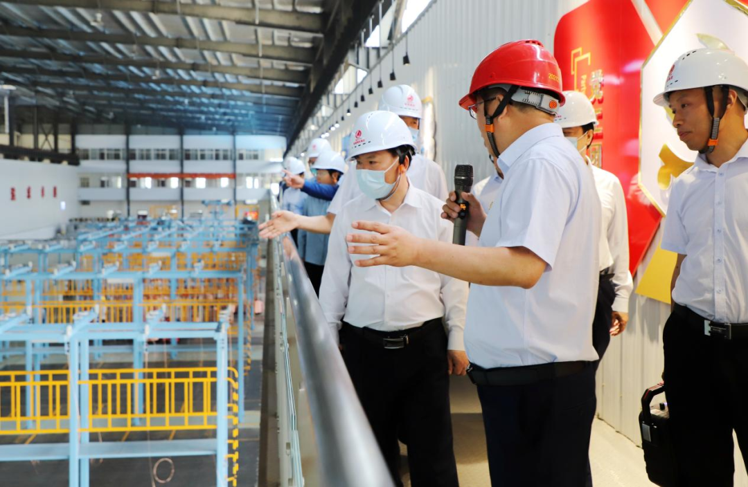 省人大常委會副主任劉南昌蒞臨新昌集團開展銅基新材料產業調研