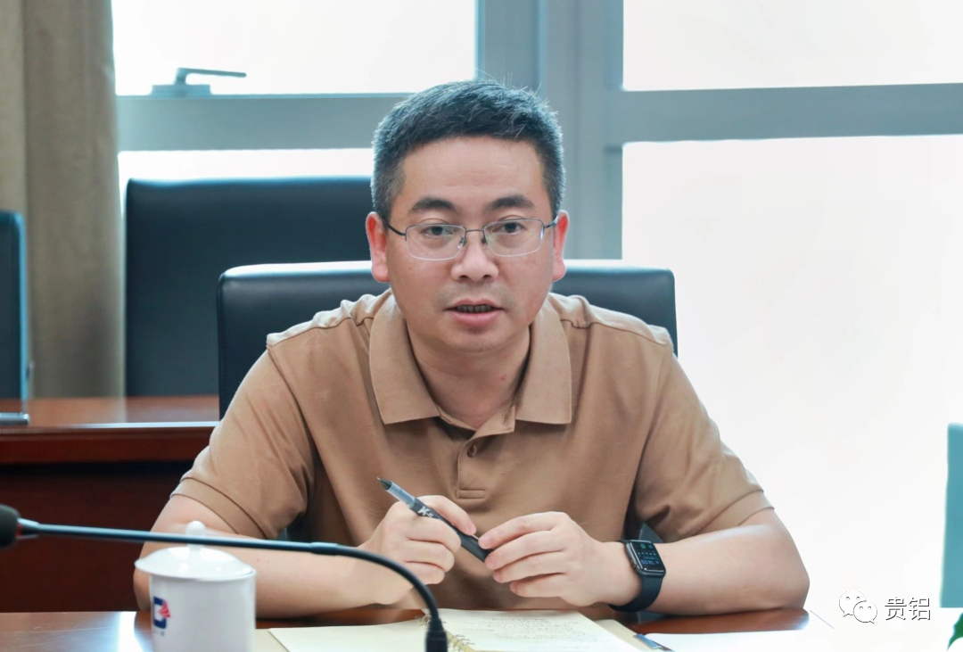贵州铝厂何飞一行赴贵阳产控集团座谈交流