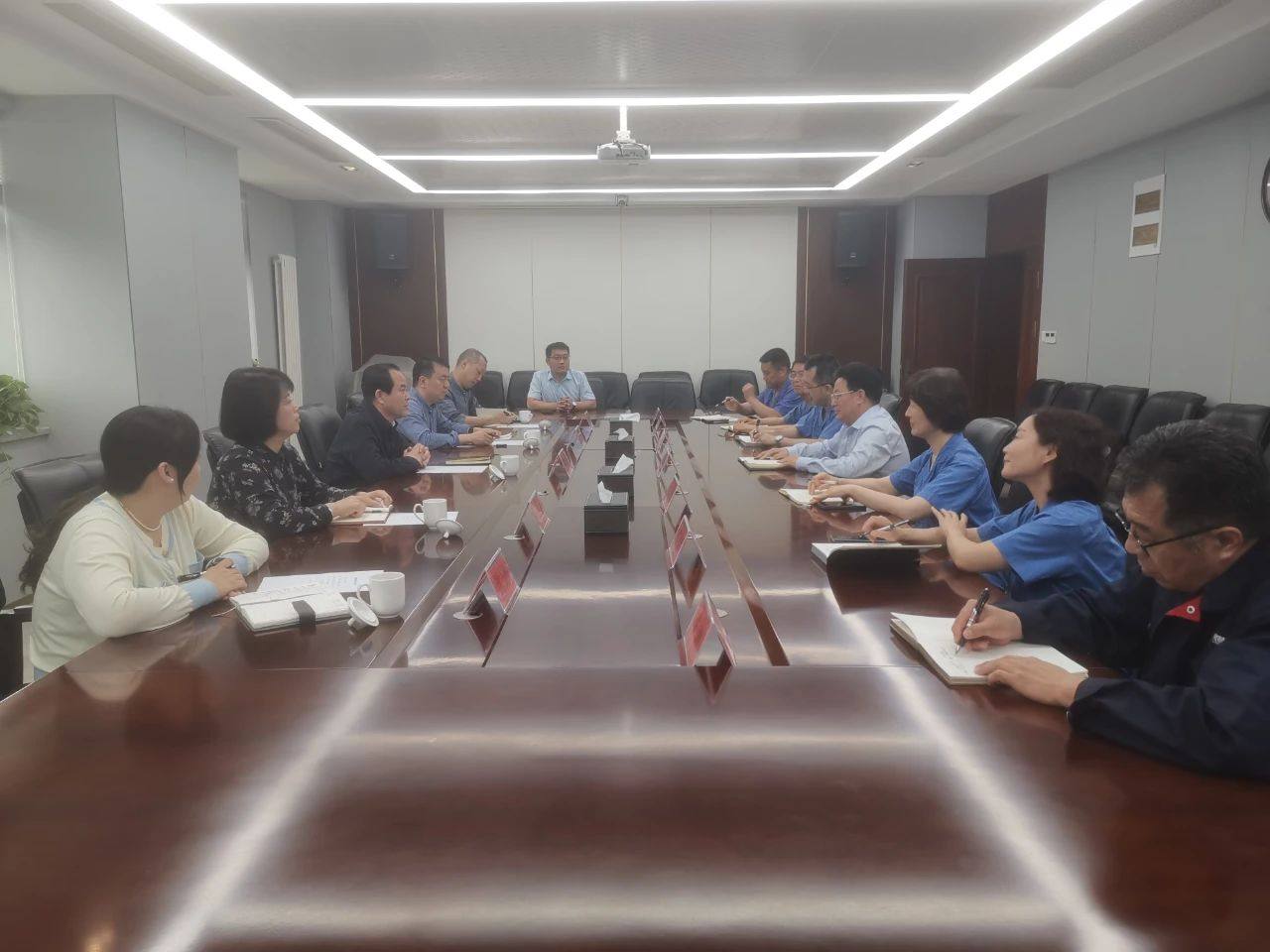 涧西区委书记谢峰到洛铜集团调研