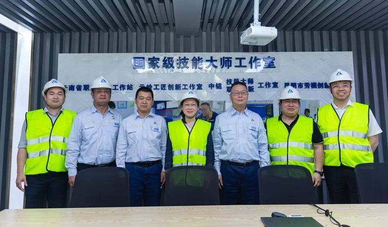 云南省总工会副主席张弛到西南铜业公司调研
