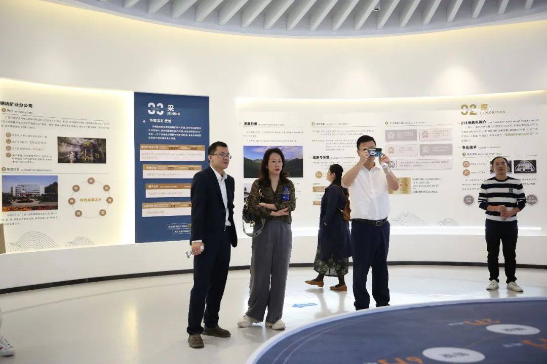華錫領導班子成員到各二級單位調研指導工作