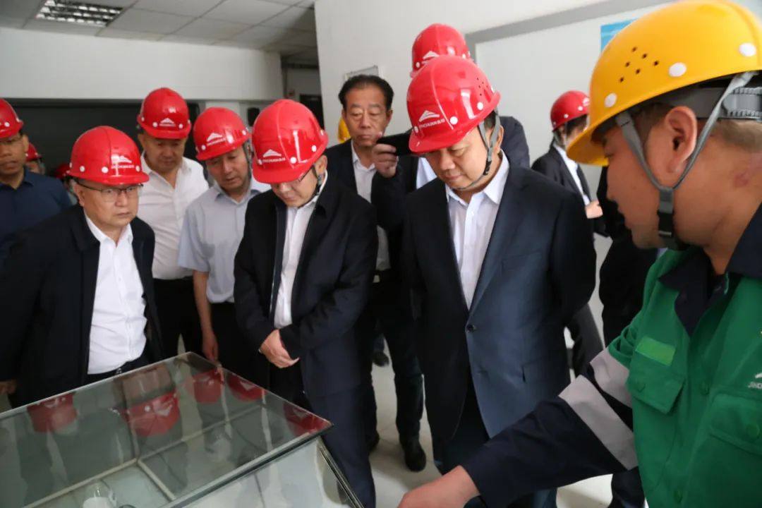 中国再生资源开发有限公司到兰州金川科技园考察交流