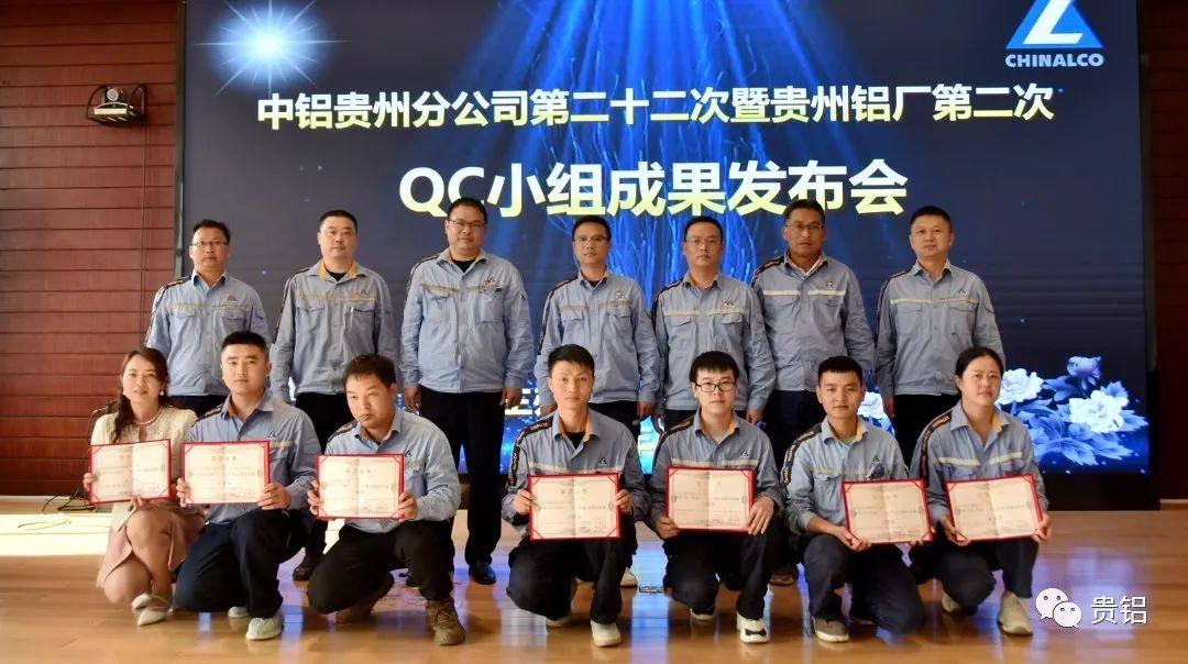 中铝贵州分公司第二十二次暨贵州铝厂第二次QC小组成果发布会成功举办