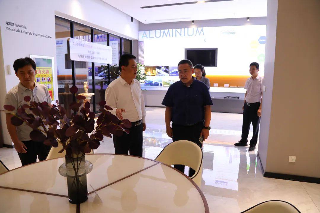 临沂市沂河新区行政审批服务中心主任孙向堃同志一行莅临凯米特公司调研
