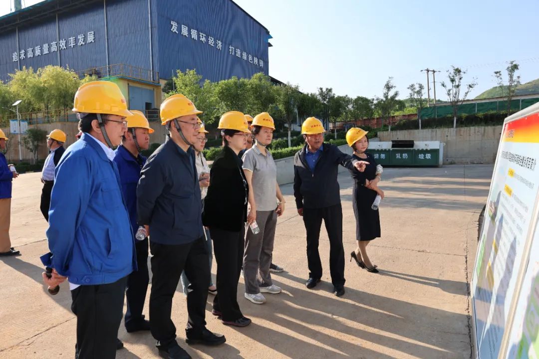 省國資委來陝西鋅業公司調研高質量項目建設情況