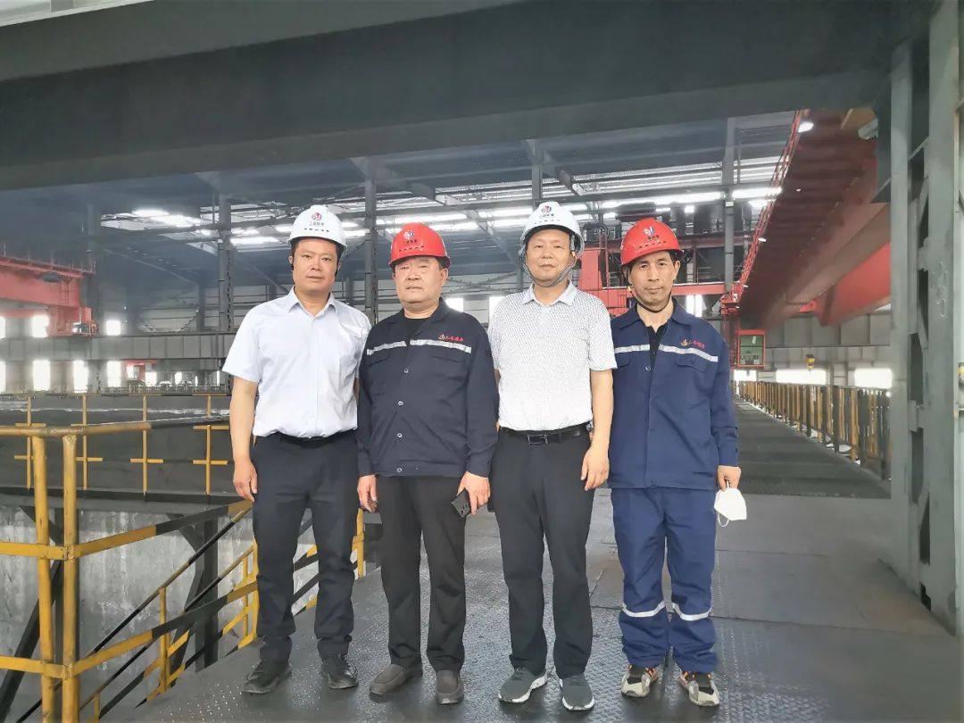 铝用炭素分会陈维胜秘书长一行调研山西铝用炭素企业生产经营情况