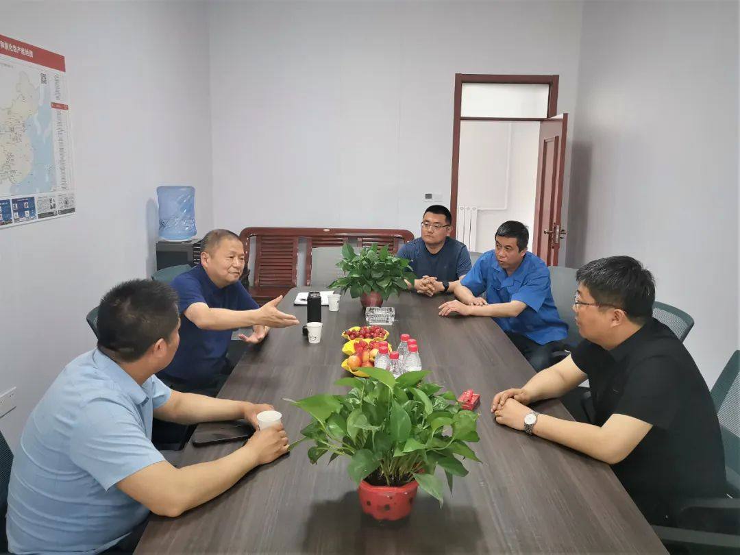 铝用炭素分会陈维胜秘书长一行调研山西铝用炭素企业生产经营情况