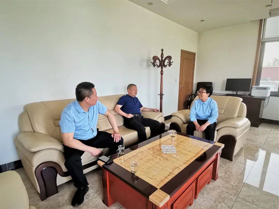 铝用炭素分会陈维胜秘书长一行调研山西铝用炭素企业生产经营情况