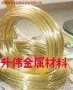 現貨供應H65無鉛黃銅線、H65黃銅扁線、進口H65 黃銅螺絲線