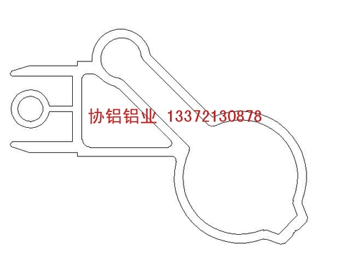 開模定制各類異形鋁材