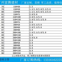 型材铝方管厂家 详细规格参数表