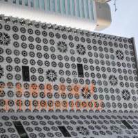 氟碳穿孔<em class='color-orange'>铝</em><em class='color-orange'>单板</em> 勾搭安装<em class='color-orange'>铝</em><em class='color-orange'>单板</em>
