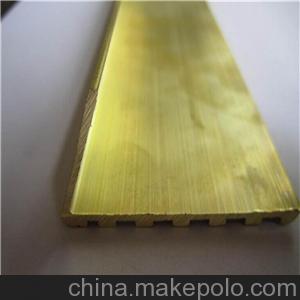 加工H59黃銅型材-國標黃銅排廠家-湖北黃銅異形排生產