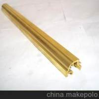 供應(yīng)各類銅型材建筑門窗類銅異型材,1噸以上模具費(fèi)出貨后退還