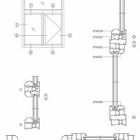 CP65穿條系列平開窗