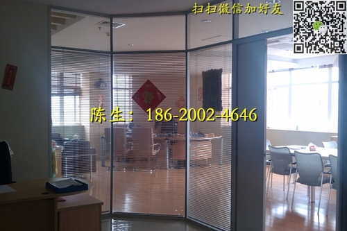 深圳市办公室双层玻璃隔断墙