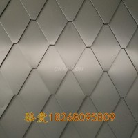铝镁锰 钛锌板菱形屋面平锁扣板