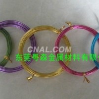 专业生产<em class='color-orange'>DIY</em><em class='color-orange'>线材</em> 彩色<em class='color-orange'>铝线</em>