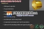 NGK高韌性鈹銅帶材 C17200銅帶