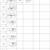 CT90A穿條系列推拉門型材圖