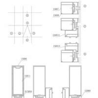 本公司供应150系列全隐框玻璃幕墙