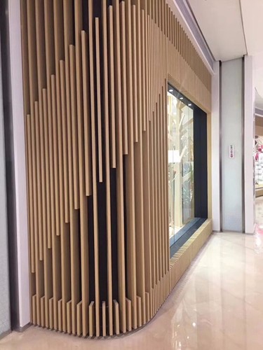 餐厅造型铝方通吊顶价格