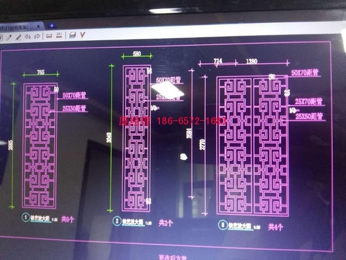 別墅區專用的外牆防風鋁型材窗花