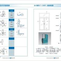 本公司供應63系列外平開窗簡圖