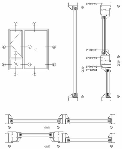 PP503A系列平开窗