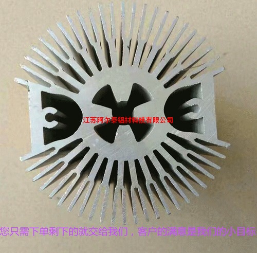 鋁合金散熱器加工