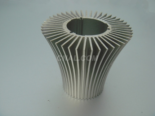 供應鋁合金工業型材電機殼型材