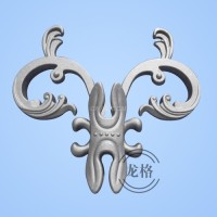 专业供应<em class='color-orange'>铝合金</em>花件：羊角花