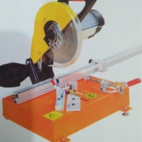 晶鋼門<em class='color-orange'>鋁材</em>專用切角機