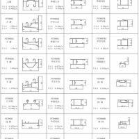 PT789系列推拉<em class='color-orange'>窗</em><em class='color-orange'>型材</em>图