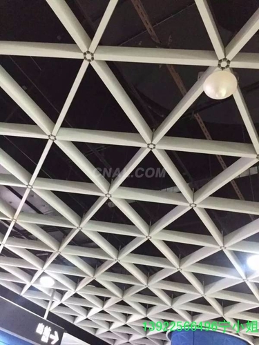 长期供应三角铝格栅吊顶天花