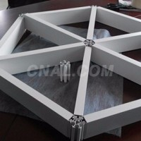 鋁合金型材格柵規格廠家定制