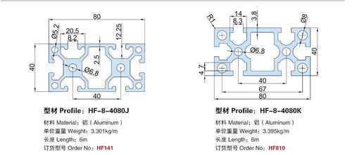 南京铝型材 江苏铝型材 工业铝型材40系列