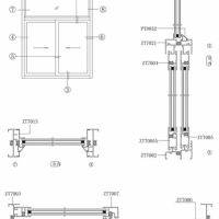 ZT70注膠系列推拉窗