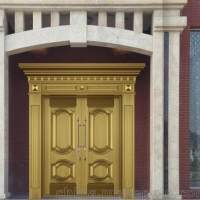 别墅铜门,合肥铜门,富贵铜制品