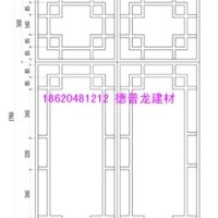 玻璃窗戶裝飾鋁窗花 仿古鋁花格