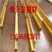 专业生产各种黄铜异型材 国标非标材质紫铜管 钨铜棒 铍铜等异型材