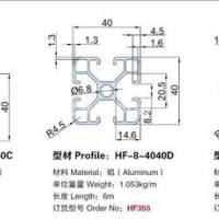 本公司供應流水線型材40系列