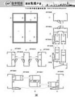 廣東會豐鋁業 73D系列推拉窗