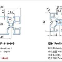 本公司供應流水線型材40系列