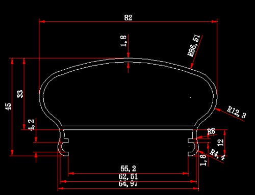 供应扶手型材 家装建材