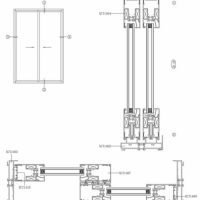 XCT140穿條系列推拉提升門