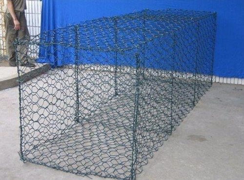 矽膠包塑石籠網