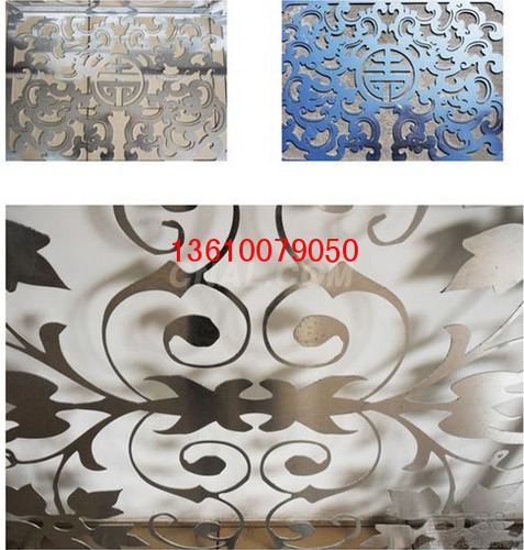 氟碳木紋鋁窗花供應