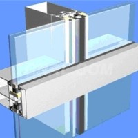 断桥隔热幕墙铝型材